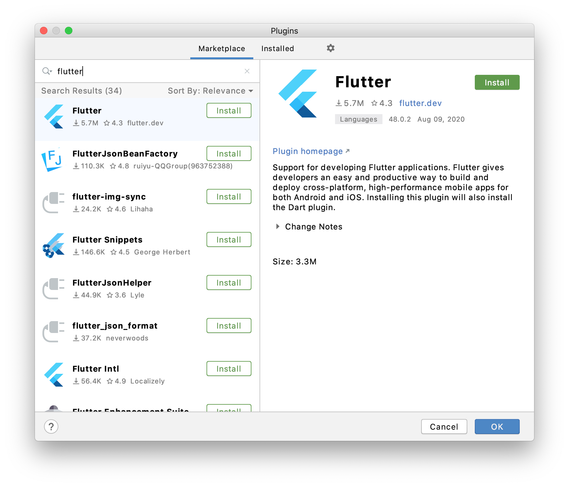 Search For Flutter